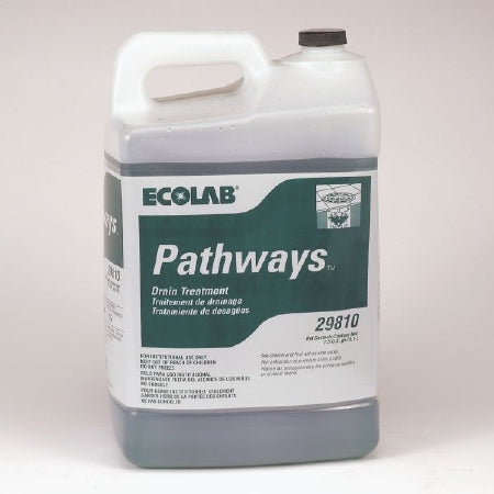 Ecolab Pathways Drain Treatment - Pathways Treat Drain Cleaner, 2.5 gal. - 29810