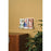 Horizontal Triple Brochure Rack Frost Triple Brochure Display - 14.5"W x 2.625"D x 14.5"H