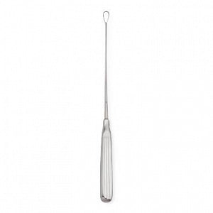 Centurion Centurion Sharp Sims Uterine Curettes - 11" (29 cm) Sterile Centurion Sharp Sims Uterine Curette, Size 3, Single Use - I67765