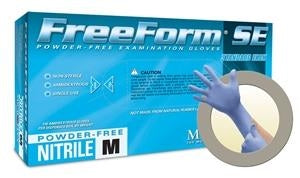 Ansell Healthcare Microflex FreeForm SE FFS-700 Nitrile Gloves - GLOVE, FREE FORM SE, PF, NITRILE, EXAM, L - FFS-700-L