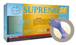 Ansell Healthcare Supreno SE Nitrile Exam Gloves - Supreno SE Powder-Free Nitrile Exam Gloves, Size M - SU-690-M