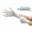 Ansell Tranquility Nitrile Exam Gloves - Tranquility Powder-Free Nitrile Exam Gloves, White, Size M - TQ-601-M