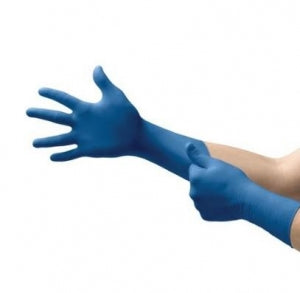 Ansell Healthcare Ultra Sense EC Nitrile Exam Gloves - Powder-Free Nitrile Exam Gloves with Extended Cuff, Size M - USE-880-M