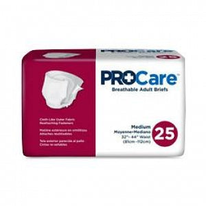 First Quality ProCare Breathable Adult Briefs - BRIEFS, ADULT, 1ST QUAL PROCARE, MD, - FQCRB0121