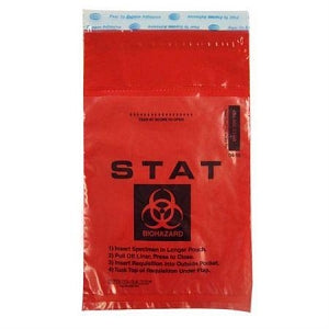 Inteplast Group Color-Coding SPECI-GARD Bags - BAG SPECI, 6X10 RED STAT TINT, 2 PKT - SPEC-PNYRT