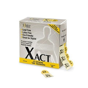 Solstice Corp Xact Imaging Markers - Xact BB Marker for 3D Tomo and CT, 2.3 mm Plastic - 1165991