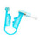 Hastings Corp Best Disposable Ear Piercer - Squeezer Piercer, Flexible Handle, Disposable - NEMS-570