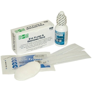 Pac-Kit Eye Pad and Strip - Pac-Kit Eye Flush Kit 7-009, 1 oz. - 7-009