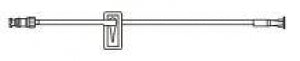 BD Extension Sets - 8.5" Standard-Bore IV Extension Set with 1 mL Priming Volume, SmartSite Needle-Free Connector, Slide Clamp and Male Luer Slip Adapter - 20057E