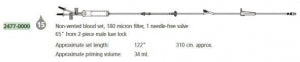 Becton Dickinson Pump Module Nonvented Blood Sets - DBM-KIT, NON-VENTED, Y-TYPE, BLOOD SOLU - 2477-0000