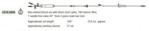 Becton Dickinson Pump Module Nonvented Blood Sets - Blood Set, Blunt Spike, 1 Y Connector, 104" - 2478-0000