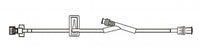 BD Extension Sets - 8" Standard-Bore IV Extension Set with 1 mL Priming Volume, Slide Clamp, SmartSite Needle-Free Valve and Spin Male Luer Lock - 30204E