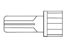 BD IV Pump Module Parts - Female / Male Luer Lock Cap - 70804