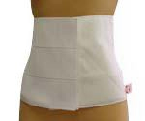 Tetra Medical Supply Abdominal Binders - Abdominal Binder, White, Unisex, Size 2XL, 12" - 2600-25