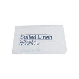 Inteplast Soiled Linen Bags - Soiled Linen Liner Roll, 30" x 43", 1.0 mL, White - BR3043XHW