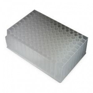 Innovative Laboratory Products U-Bottom Deep Well Plates - PLATE, 96-WELL, U-BTM, RND, NS, CLR, 1.3ML - DP13UR-9I-N