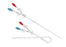 CR Bard GlidePath Long-Term Dialysis Catheters - GlidePath Long-Term Hemodialysis Straight Polyurethane Catheter with AirGuard Valved Introducer, Standard Kit, 14.5 Fr x 19 cm - 5393190