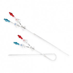 CR Bard GlidePath Long-Term Dialysis Catheters - GlidePath Long-Term Hemodialysis Straight Polyurethane Catheter with AirGuard Valved Introducer, Standard Kit, 14.5 Fr x 27 cm - 5393270