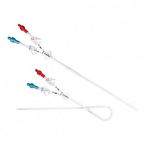 CR Bard GlidePath Long-Term Dialysis Catheters - GlidePath Long-Term Hemodialysis Straight Polyurethane Catheter with AirGuard Valved Introducer, Standard Kit, 14.5 Fr x 42 cm - 5393420