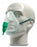 Intersurgical Eco-Venturi Valve Oxygen Mask Kits - Eco-Friendly 60% Venturi Valve Oxygen Mask Kits, Adult, Green - 1060080