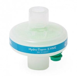 Intersurgical Hydro-Therm Heat & Moisture Exchangers - Hydro-Therm 3 HME Filter with Luer Lock Port - 1560030