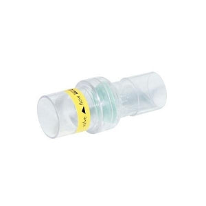 Intersurgical Respiratory System T-piece Connectors with 1-way Valves - Respiratory System T-piece Connectors with 1-way Valves, 22 mm I. D., 22 mm O. D./valve, 22 mm O. D./valve - 19536000