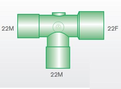 T-piece connectors by Intersurgical