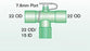 Intersurgical T-piece connectors - T-Piece Adapter, 7.6 mL, Aerosol - 19846000