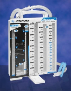 Atrium Medical Ocean Water Seal Chest Drains - Ocean Water Seal Chest Drain, Single Collection - 2002-400