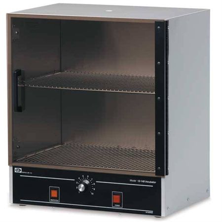 Incubator Basic Analog - 0.7 cu ft - 6 shelf positions - OD: 12.875"W x 10.75"D x 15"H - ID: 12"W x 10"D x 10"H