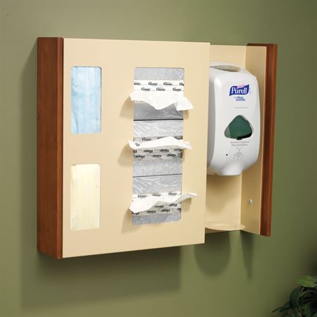 Infection Control Wall Center 22.25"W x 4"D x 18"H