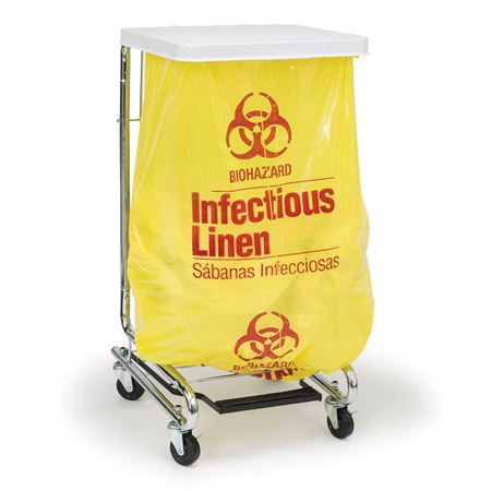 Infectious Linen Bag Infectious Linen Bag - 23"W x 8"D x 41"H - Yellow