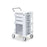 Insight Ergo Phlebotomy Cart with 5" Casters Insight Ergo Phlebotomy Cart with 5" Casters - 25.75"W x 19"D x 42"H