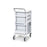 Insight Ergo Phlebotomy Cart with 5" Casters Insight Ergo Phlebotomy Cart with 5" Casters - 25.75"W x 19"D x 42"H