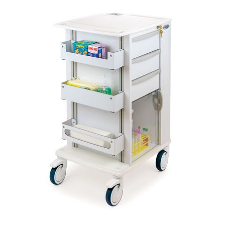 Insight Phlebotomy Cart Insight Phlebotomy Cart, 3" Casters