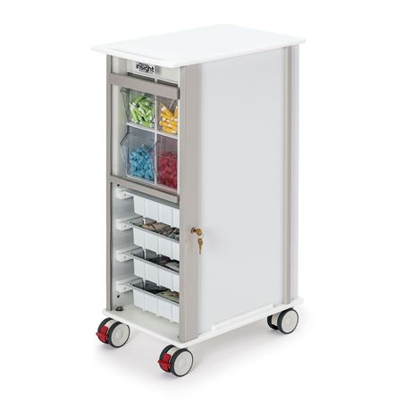 Insight Slim Storage Cart Insight Slim Storage Cart - 13"W x 20.5"D x 35.5"H