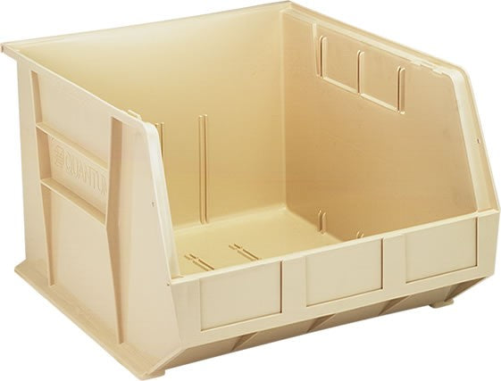 Ultra Hang and Stack Bin, 4" x 5" x 3", Ivory