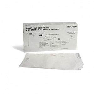 Johnson & Johnson Sterrad Tyvek Heat-Seal Pouches - Tyvek Heat Seal Pouch with Sterrad, 8" x 16" - 12541