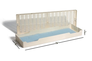 Advanced Sterilization Prod Aptimax Instrument Trays - Aptimax Instrument Tray, 600 x 200 x 50 mm - 13831