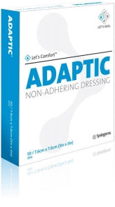 Acelity Adaptic Nonadhering Dressings - Adaptic Nonadhering Wound Dressing, 3" x 8", Sterile, Singles - 2015