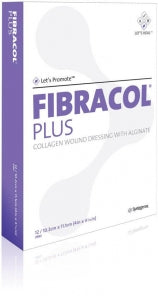 Acelity Fibracol Plus Collagen Wound Dressings with Alginate - Fibracol Plus Dressing, 4" x 8.75" - 2983