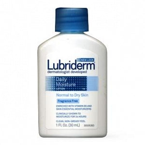 Johnson and Johnson Lubriderm Daily Moisture Lotion - LOTION, LUBIDERM, 1 OZ - 48881