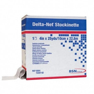 BSN Medical Delta-Net Orthopedic Synthetic Stockinette - Delta-Net Orthopedic Synthetic Stockinette, White, 2" x 25 yd. - 6862