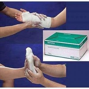 BSN Medical Specialist Plaster of Paris Bandages - Extra-Fast-Set Plaster Bandages, 3" x 3 yd. - 7363