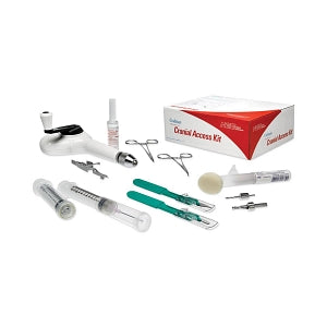 Integra Lifesciences Cranial Access Kits - Codman Cranial Access Kit with Sodium Chloride and Xylocaine, Razor Free - 826612