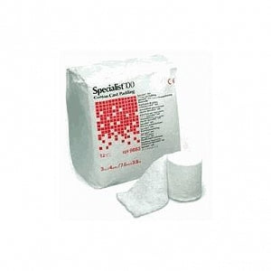 BSN Medical Specialist 100 Cotton Cast Padding - Specialist Cotton Blend Cast Padding, White, Nonsterile, 4" x 4 yd. - 9084