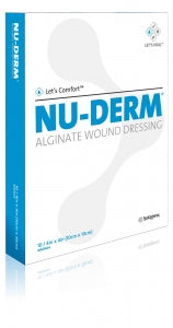 Acelity Nu-Derm Alginate Dressings - Nu-Derm Alginate Dressing, 4" x 4" - AWD404