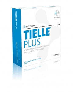 Acelity Tielle Hydropolymer Foam Dressings - Tielle Plus Hydropolymer Adhesive Dressing, 4.25" x 4.25" - SYSMTP501