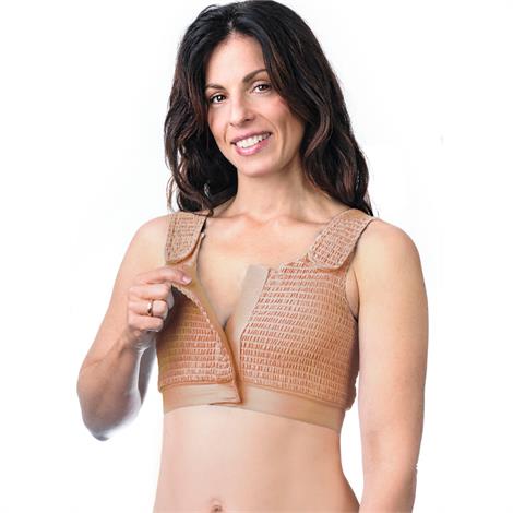 Expand A Band Medical Compression Bras - BRA, COMPRESSION, BEIGE, MED - CBRA-BG-M