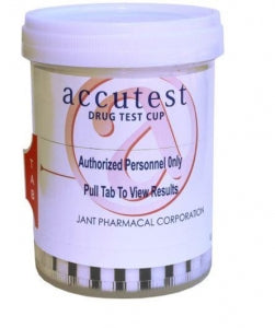 Jant Accutest 12 Panel Rapid Drug Test Cups - TEST, DRUG, 12 PANEL, TEST CUP 12 PANEL - DS940